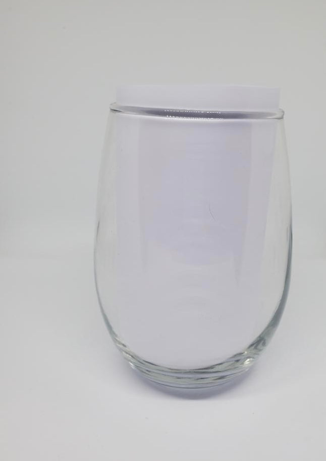 A Glass Of Wine Wil Fix It 10.5 oz Stemless Wine Glass