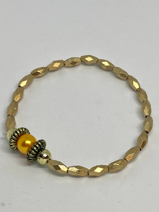 6” beaded flexible bracelet