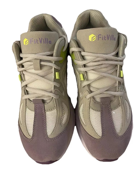 FitVille Extra Wide Walking Shoes -size 8.5 Women 7 Men Worn Once Did Not Fit