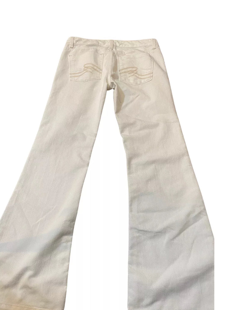 The Limited Denim White  Size 4, Inseam 33”