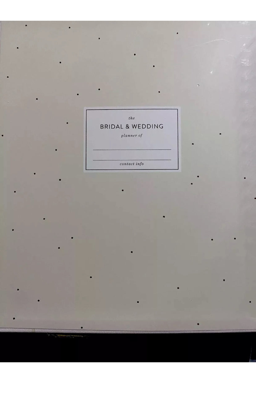 NEW Fringe Wedding Planner 9x11.5, 12 Tabbed Categories With 152 Pg To Fill Out