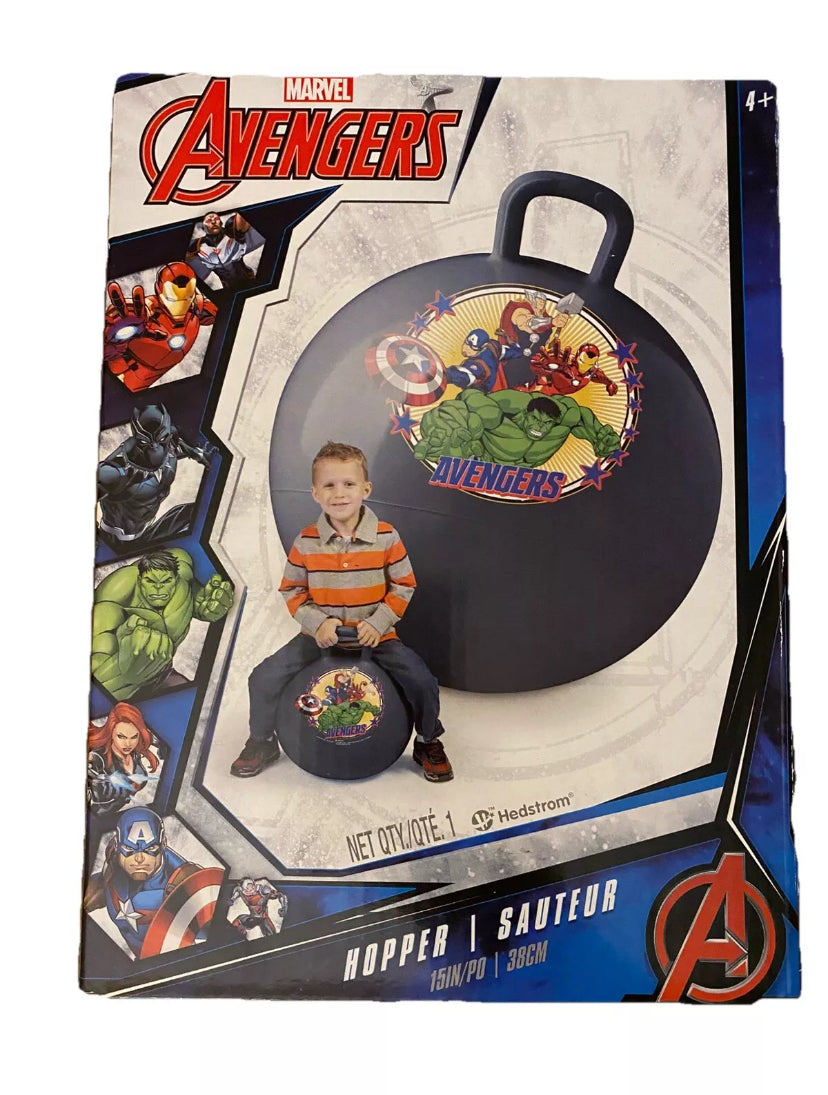 Marvel Hedstrom Avengers Hopper Ball for Kids, 15 Inch