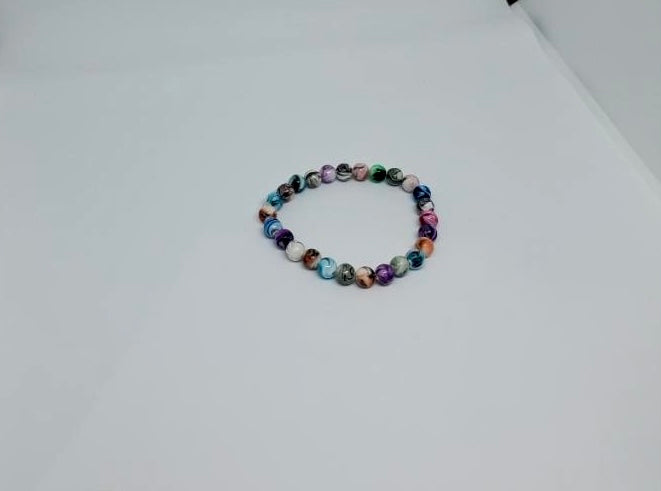 Multicolor Stretch 9” and 8” flexible, Beads Bracelet, Stackable, Buy More Save