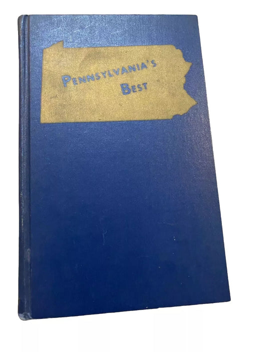 Pennsylvania's Best by A.H. Carstens 1960 First Printing The Binding Is Worn