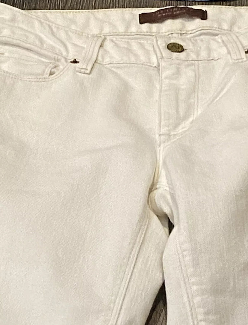 The Limited Denim White  Size 4, Inseam 33”