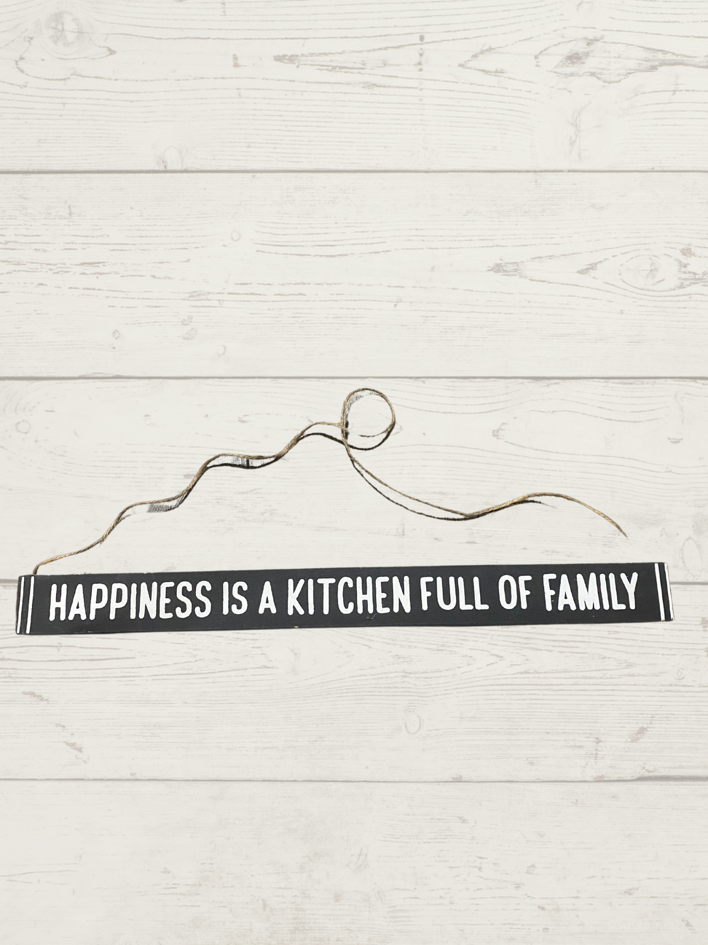 Happiness Is A Kitchen Full Wall Hanging, Table, or mantel sign