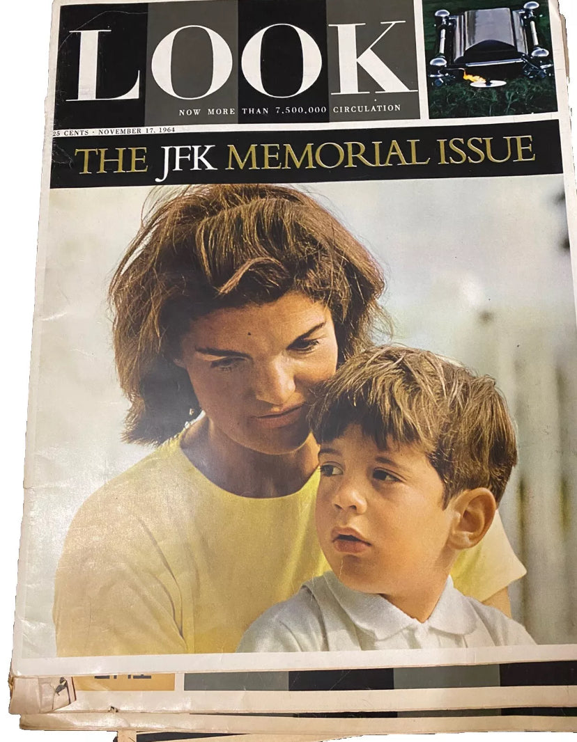 LOT SALE *Vintage Magazine John F. Kennedy Memorial Edition