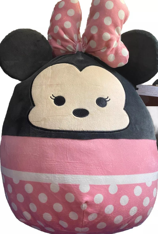 Disney Squishmallows Minnie Mouse 8" Plush Toy By Kellytoy  2021