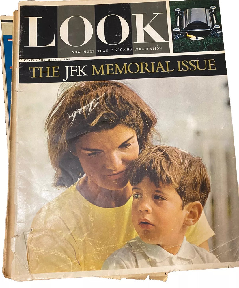 LOT SALE *Vintage Magazine John F. Kennedy Memorial Edition