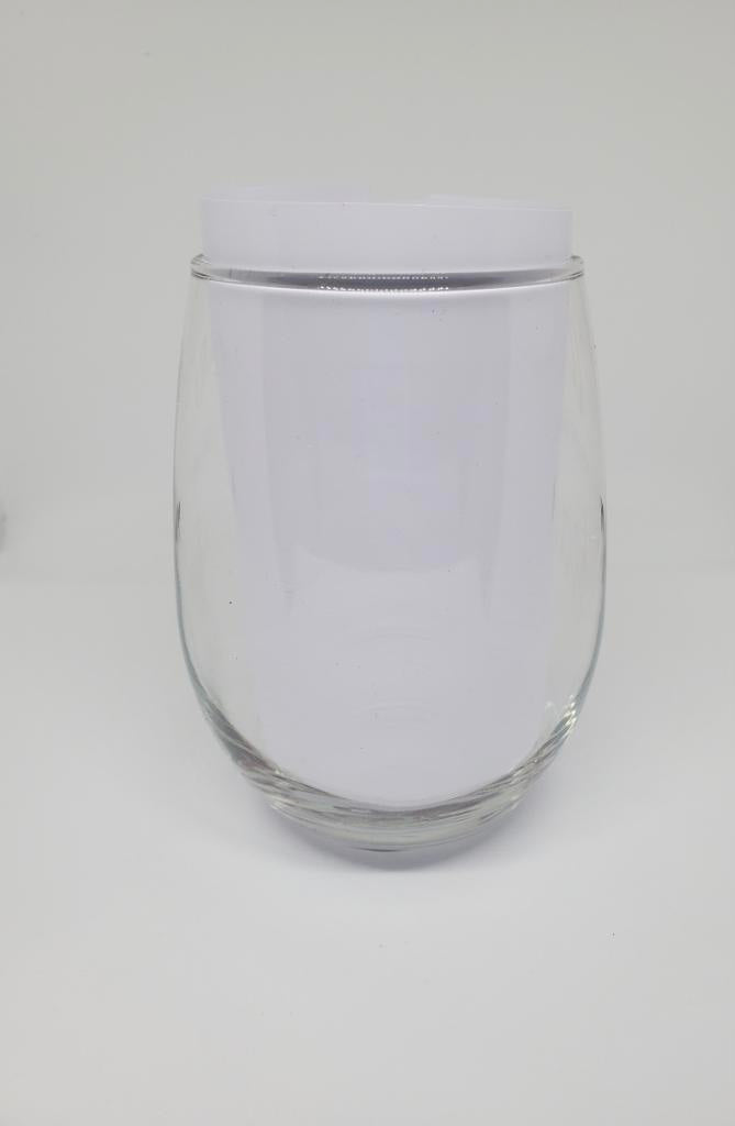 Wine Never Broke My Heart 20.5oz Stemless Wine Glass