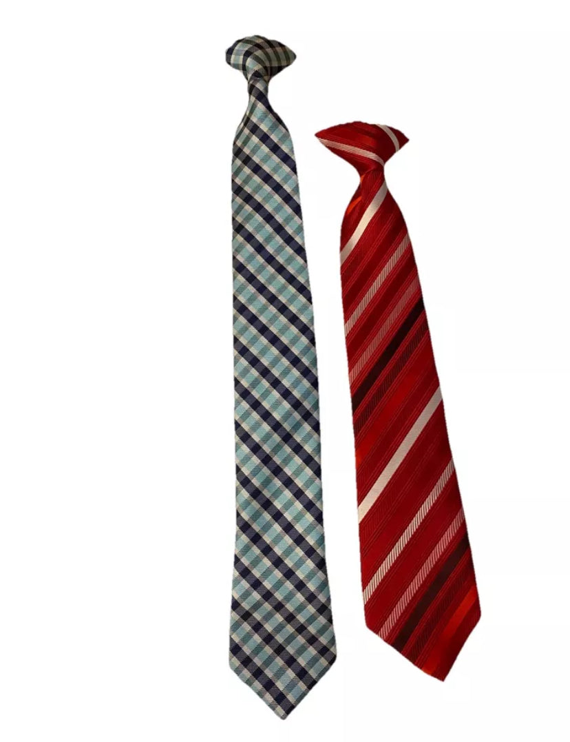 Clip On Ties Kids Medium And Large