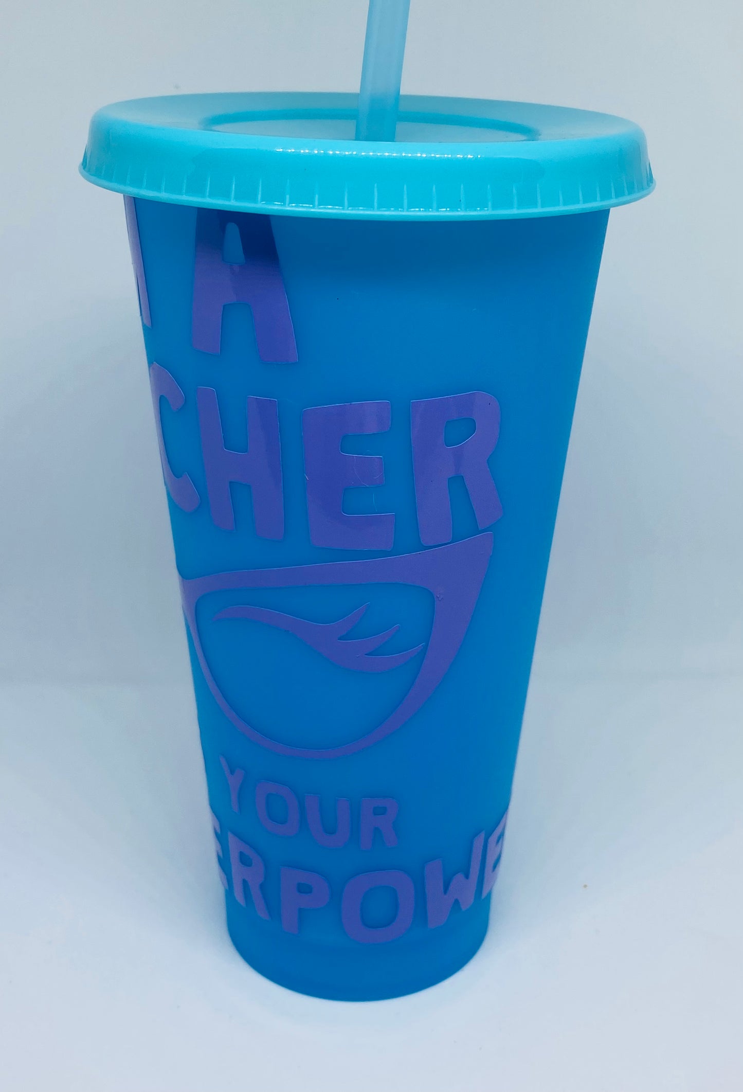 24oz Color Changing Tumbler-I’m A Teacher what’s Your Superpower?