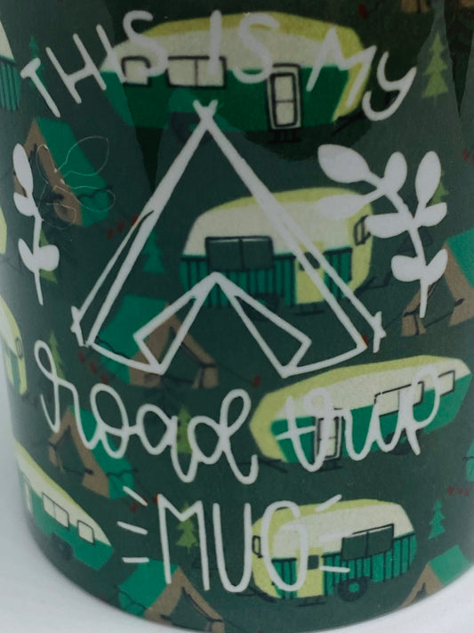 Coffee and tea 12oz Road trip camping mug