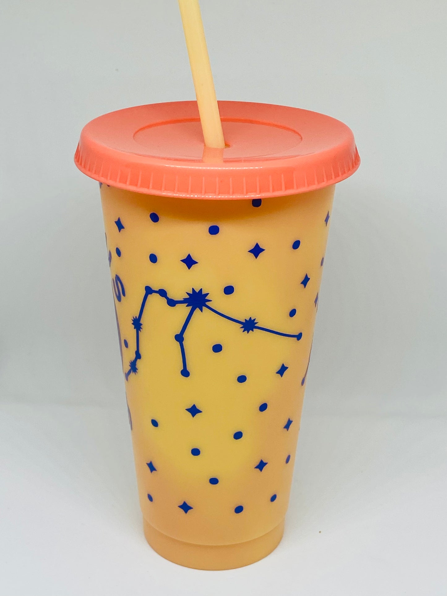 Color changing 24oz Aquarius tumbler