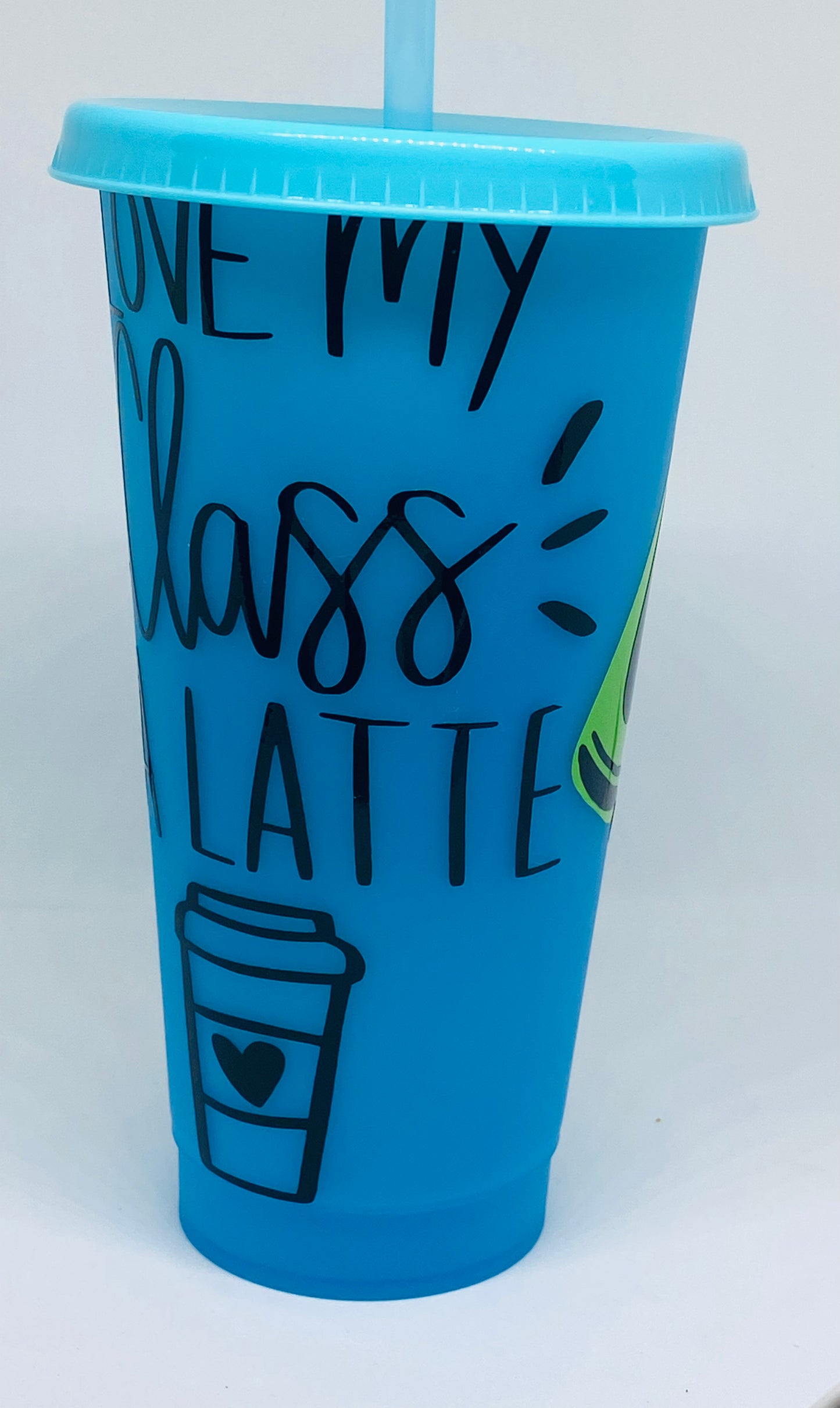 24oz teacher crayon Love my Class a Latte