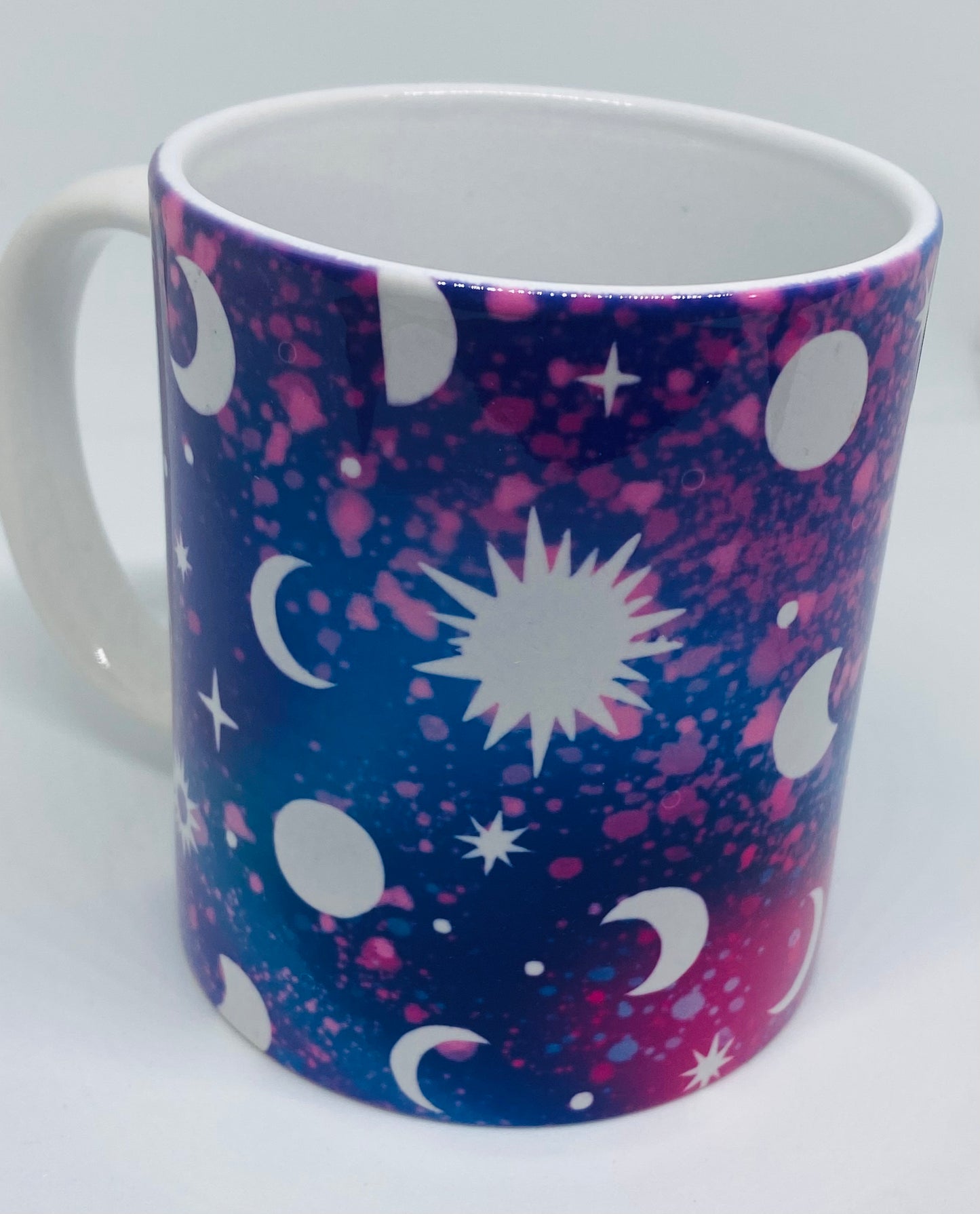 Galaxy 12oz Microwaveable and dishwasher safe mug