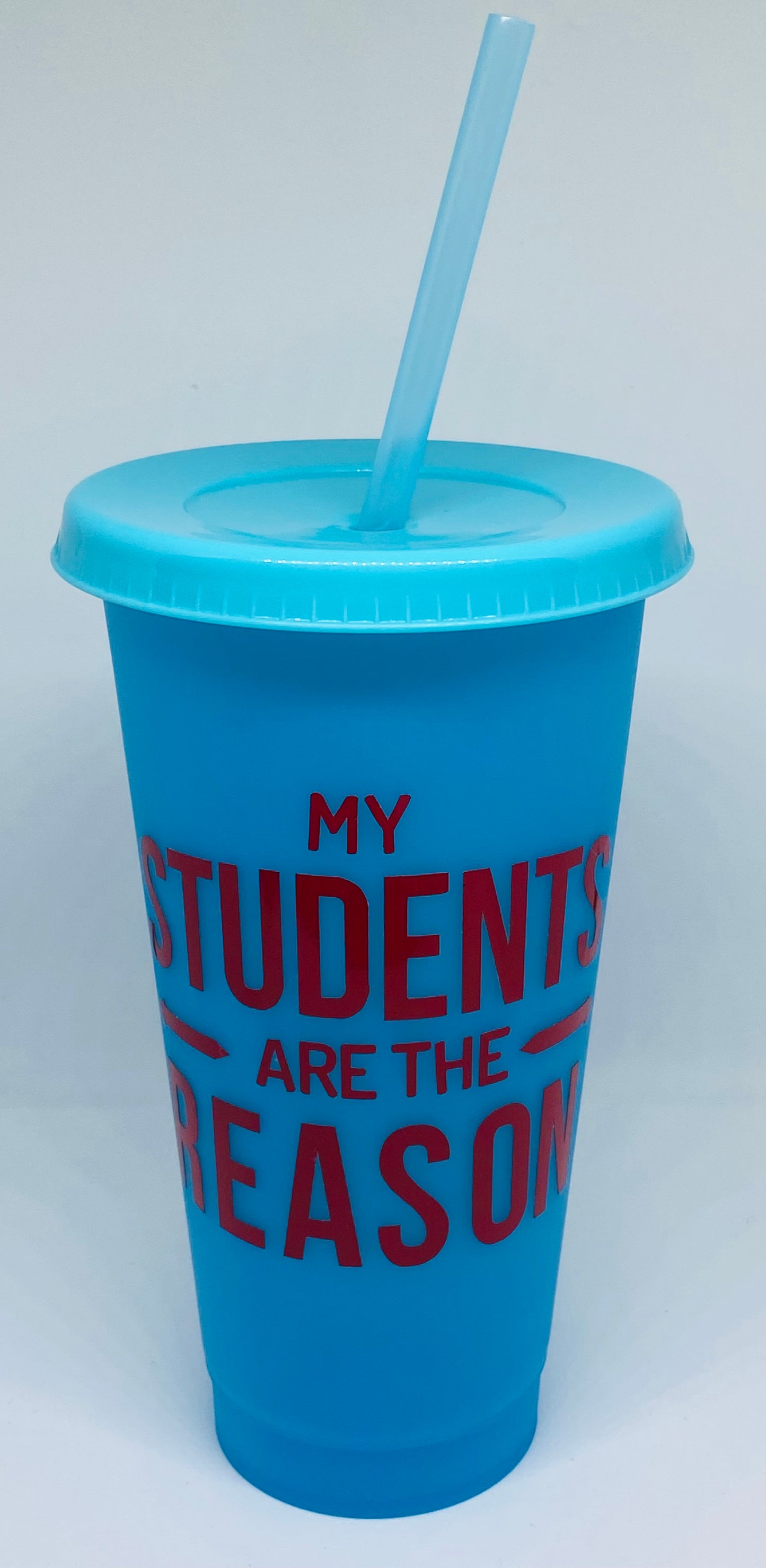 Teacher Mode 24oz color changing tumbler