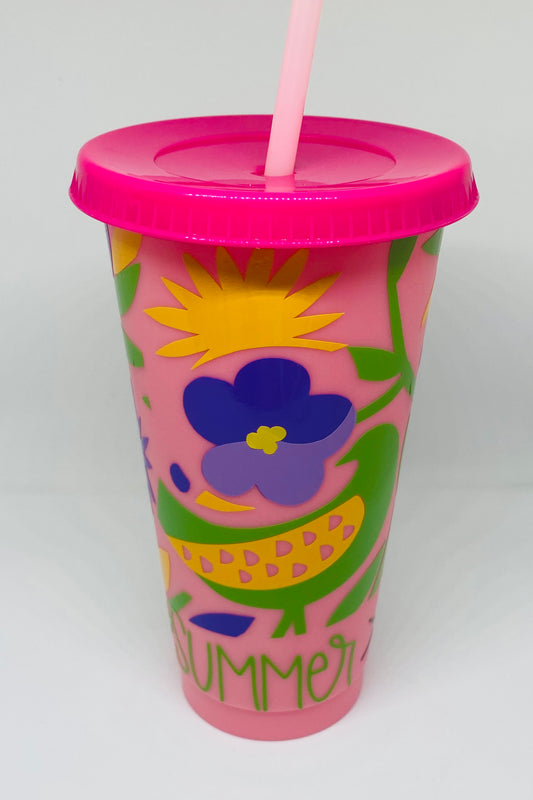 Summertime 24oz Color Changing Tumbler