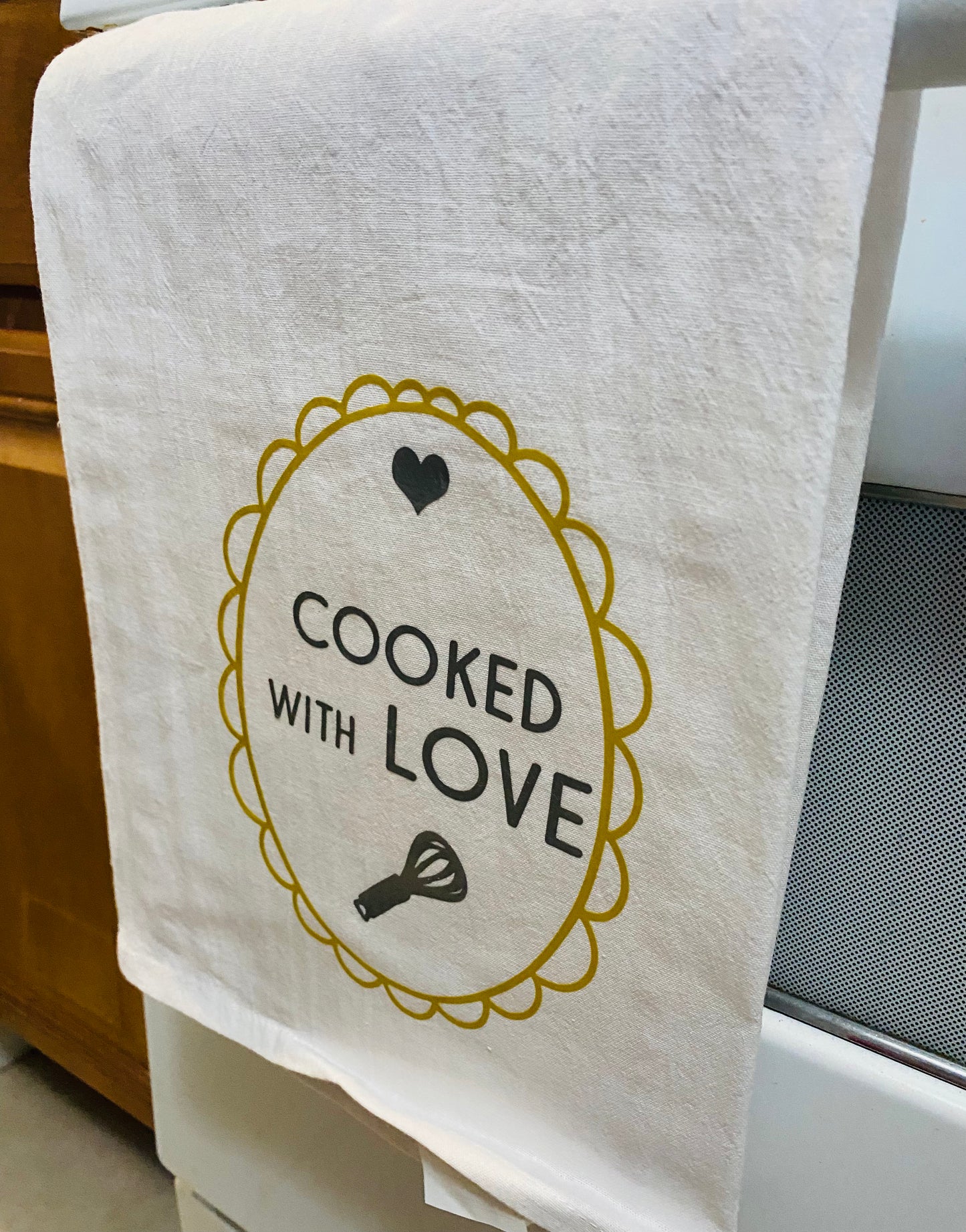 Welcome To My .. tea towel, Flour Towel Decorative